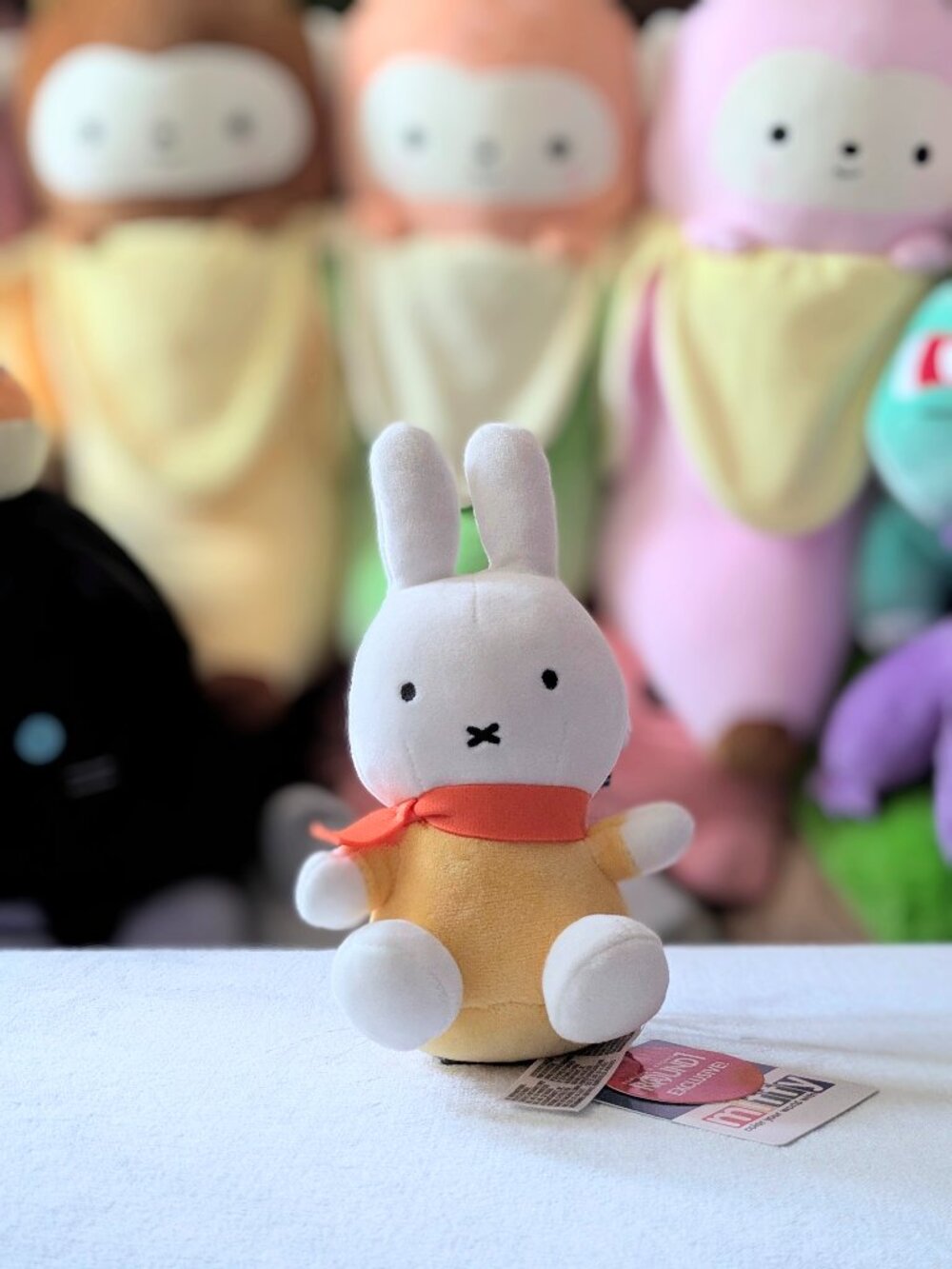Round 1 Exclusive 6" Miffy Orange Scarf Plush